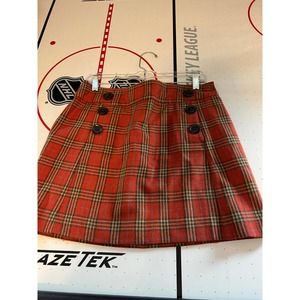 Gap plaid skirt